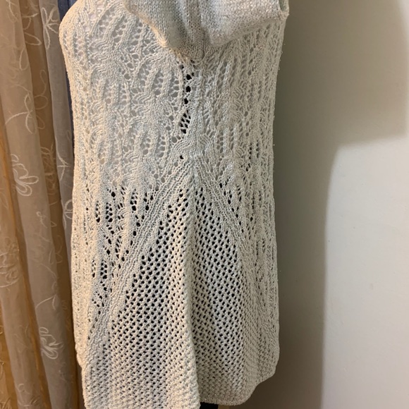 Preswick & Moore Blue Sequin Knit Sweater - Picture 5 of 9